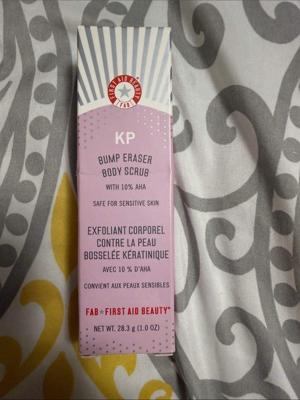 First Aid Beauty KP Bump Eraser Body Scrub - Light Pink Packaging